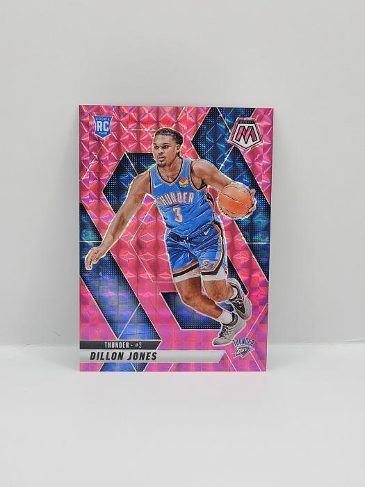 2024-25 PANINI MOSAIC DILLON JONES PINK 003/175 ROOKIE