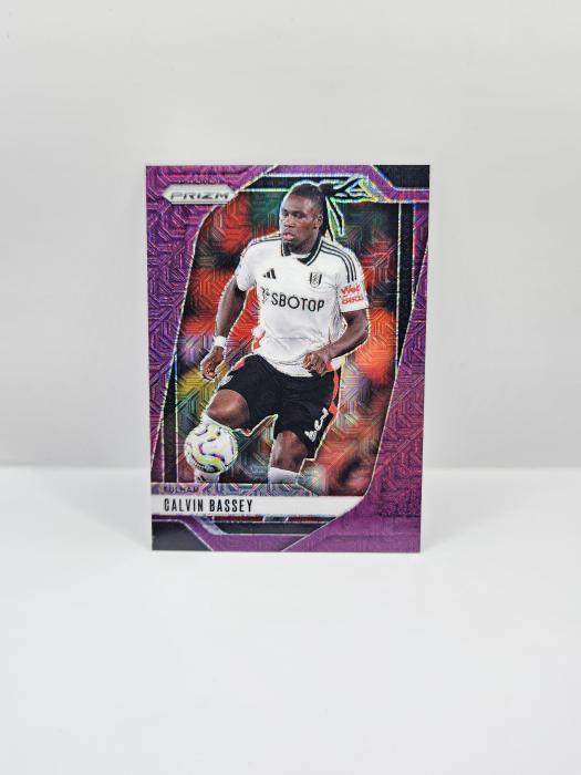2024-25 PANINI PRIZM EPL CALVIN BASSEY PURPLE MOJO 10/25