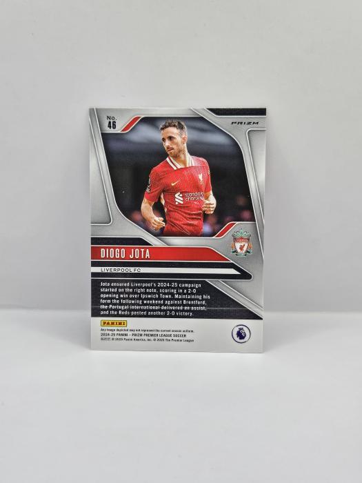 2024-25 PANINI PRIZM EPL CHOICE DIOGO JOTA RED/WHITE/BLUE