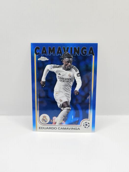 2024/25 TOPPS CHROME UEFA CLUB COMPETITIONS EDUARDO CAMAVINGA 141/150