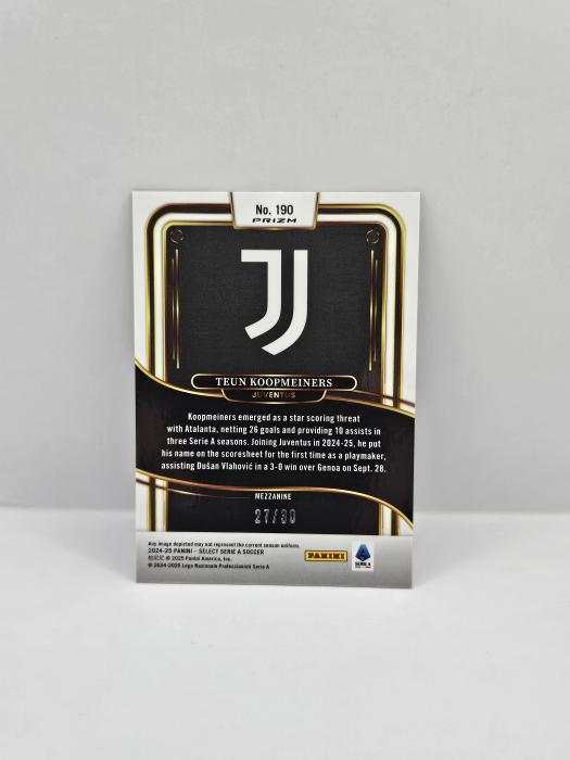 2024-25 PANINI SELECT SERIE A TEUN KOOPMEINERS WINTER CAMO 27/30 MEZZANINE