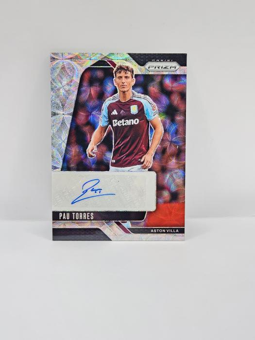 2024-25 PANINI PRIZM CHOICE PAU TORRES SILVER SCOPE AUTOGRAPH 