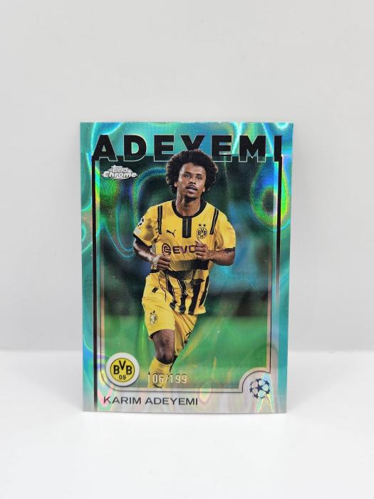 2024/25 TOPPS CHROME UEFA CLUB COMPETITIONS KARIM ADEYEMI 106/199