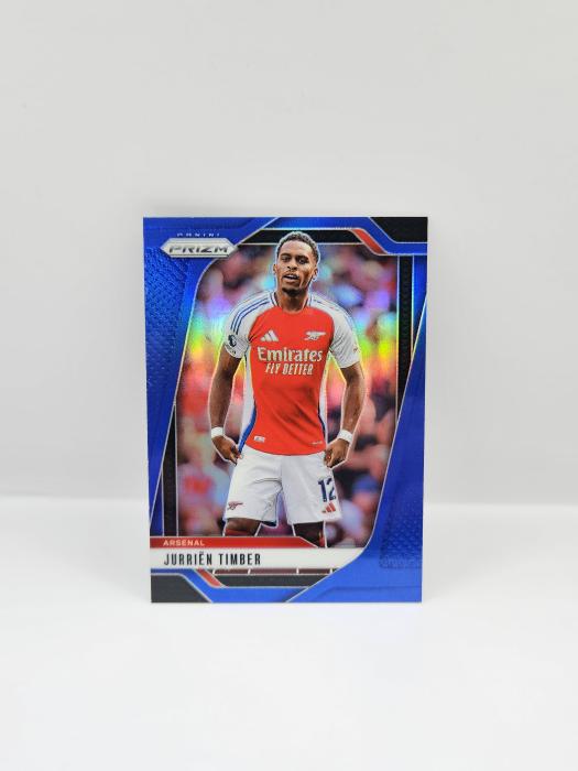 2024-25 PANINI PRIZM EPL JURRIEN TIMBER BLUE 233/299