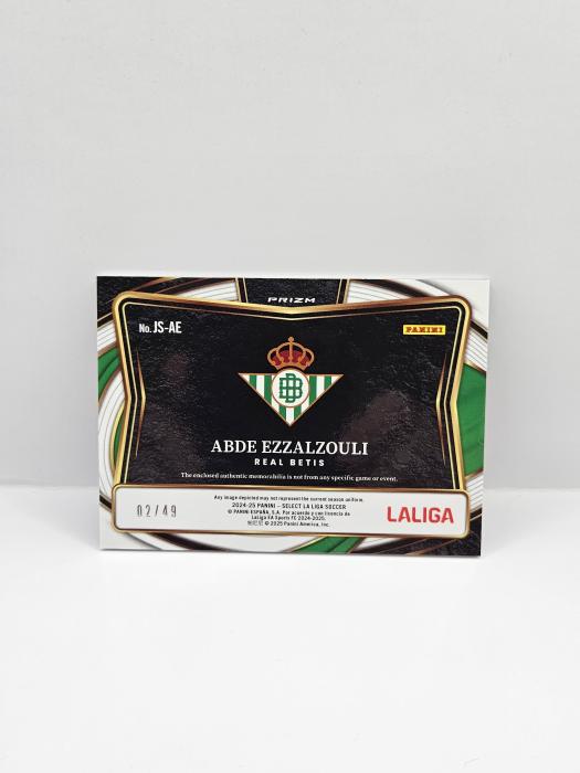 24-25 PANINI SELECT LA LIGA ABDE EZZALZOULI PURPLE PATCH 02/49