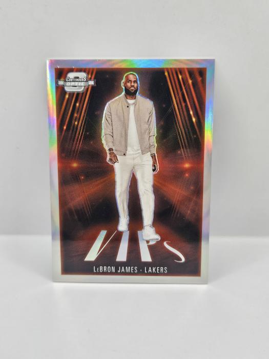 2023-24 PANINI CONTENDERS OPTIC LEBRON JAMES ''VIPS'' SILVER 