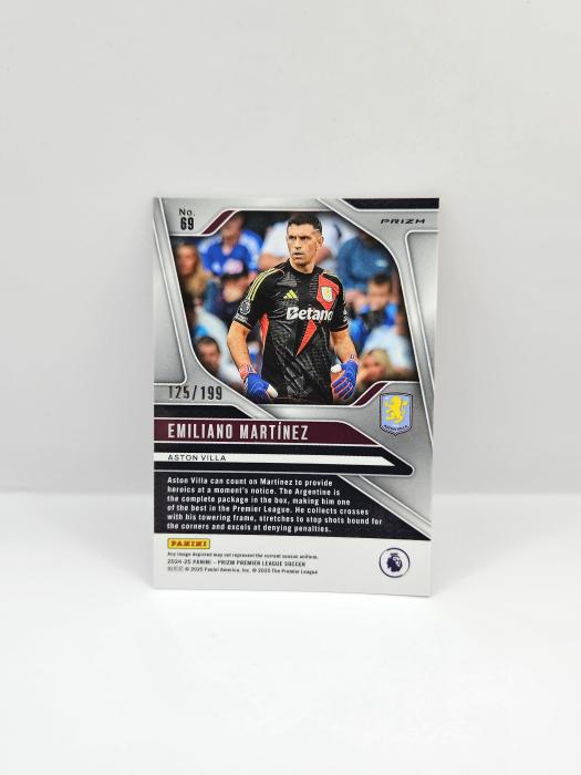 2024-25 PANINI PRIZM EPL EMILIANO MARTINEZ RED 125/199