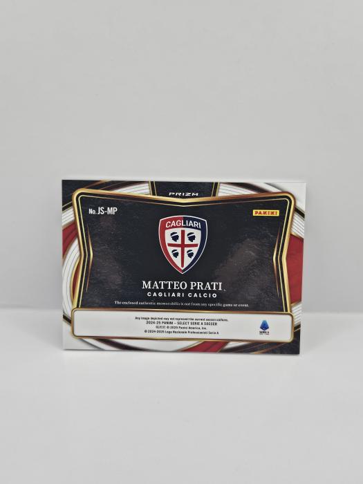 2024-25 PANINI SELECT SERIE A MATTEO PRATI JERSEY PRIZM 