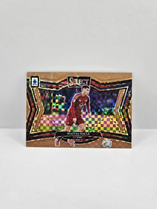 2024-25 PANINI SELECT SERIE A MATIAS SOULE BRONZE CHECKER FIELD LEVEL 37/45