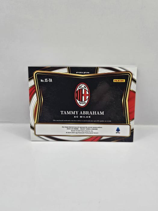2024-25 PANINI SELECT SERIE A TAMMY ABRAHAAM JERSEY PRIZM 
