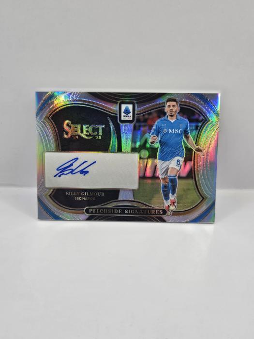2024-25 PANINI SELECT SERIE A BILLY GILMOUR AUTOGRAPH PRIZM 