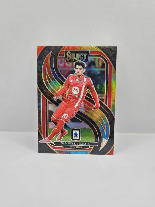 2024-25 PANINI SELECT SERIE A ALBERTO DOSSENA 2024-25 PANINI SELECT SERIE A SAMUEL VIGNATO TIE-DYE MEZZANINE 17/25TERRACE 18/49
