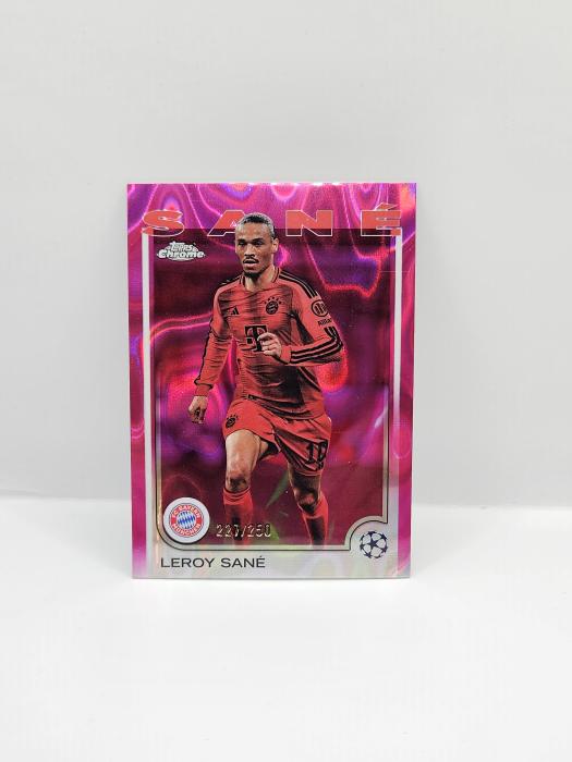 2024/25 TOPPS CHROME UEFA CLUB COMPETITIONS LEROY SANE 227/250