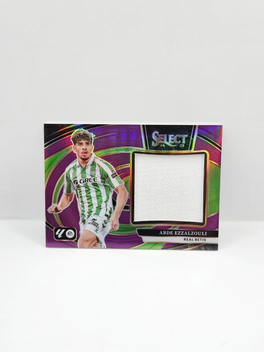 24-25 PANINI SELECT LA LIGA ABDE EZZALZOULI PURPLE PATCH 02/49