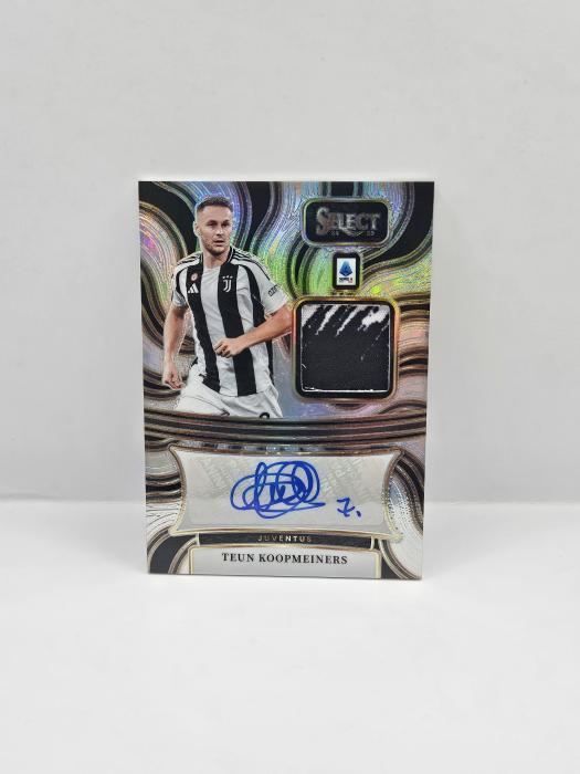 2024-25 PANINI SELECT SERIE A TEUN KOOPMEINERS PATCH AUTO PRIZM