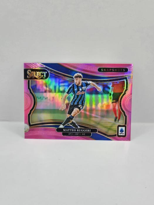 2024-25 PANINI SELECT SERIE A MATTEO RUGGERI PINK ''SNAPSHOTS'' 22/25
