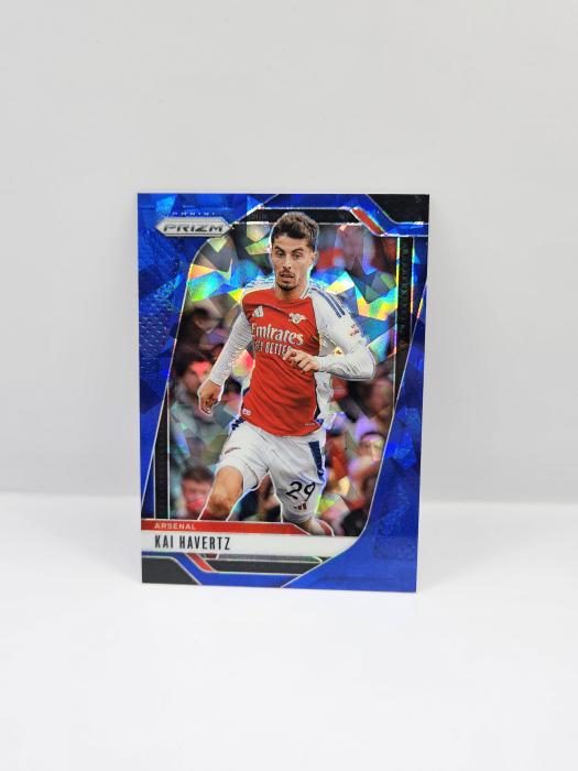 2024-25 PANINI PRIZM EPL KAI HAVERTZ BLUE CRACKED ICE 48/75