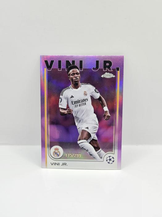 2024/25 TOPPS CHROME UEFA CLUB COMPETITIONS VINI JR. 175/299