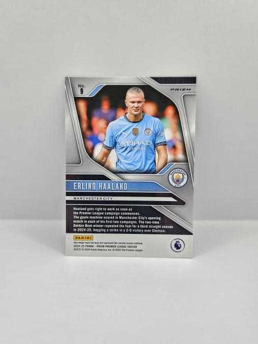 2024/25 PANINI PRIZM EPL ERLING HAALAND PURPLE 