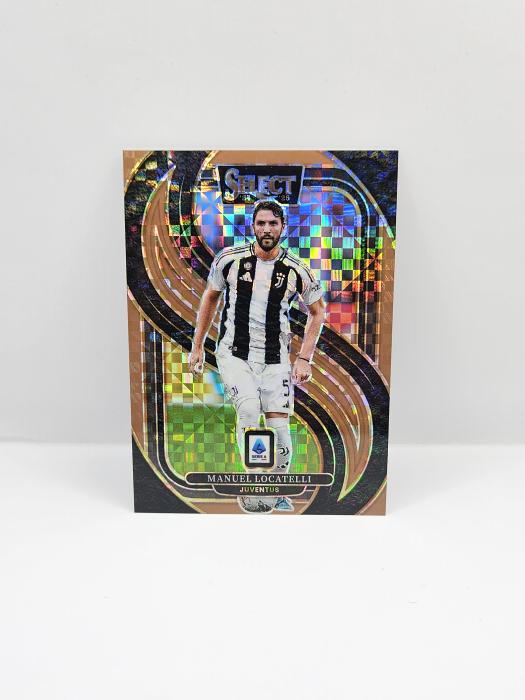 2024-25 PANINI SELECT SERIE A MANUEL LOCATELLI BRONZE CHECKER 09/45 MEZZANINE