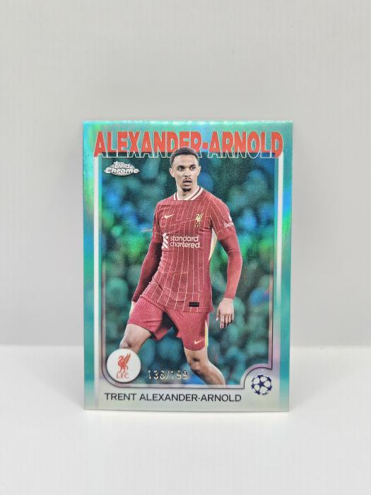2024/25 TOPPS CHROME UEFA CLUB COMPETITIONS TRENT ALEXANDER-ARNOLD 136/199