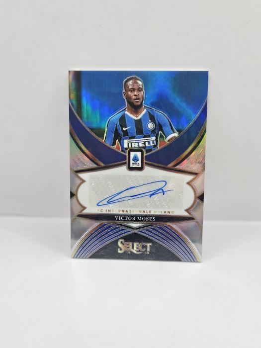 2024-25 PANINI SELECT SERIE A VICTOR MOSES AUTOGRAPH PRIZM