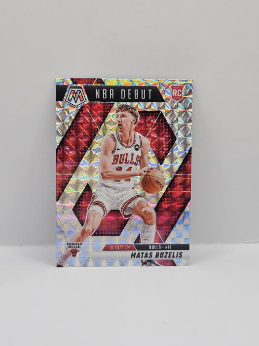 2024-25 PANINI MOSAIC MATAS BUZELIS MOSAIC PARALLEL ROOKIE 