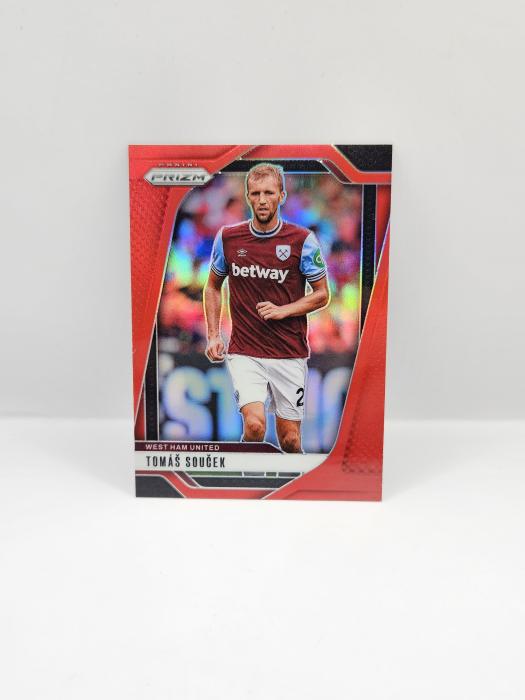 2024-25 PANINI PRIZM EPL TOMAS SOUCEK RED 163/199