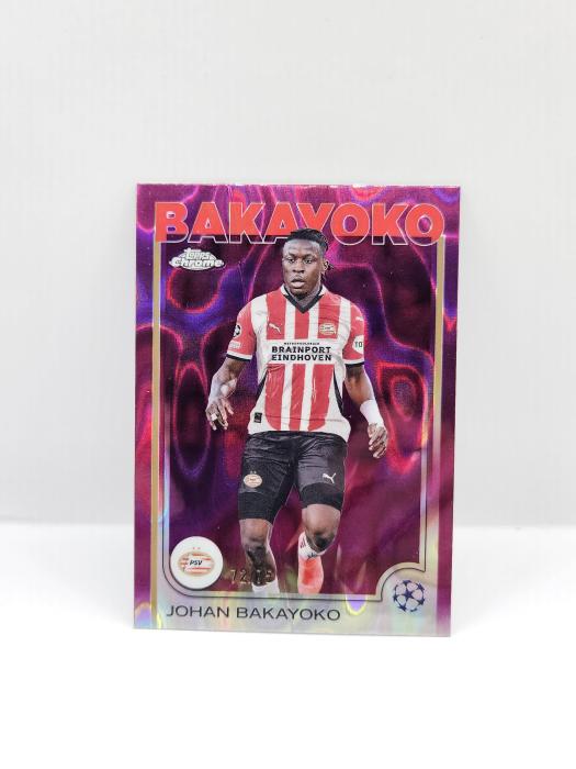 2024/25 TOPPS CHROME UEFA CLUB COMPETITIONS JOAHN BAKAYOKO 72/75