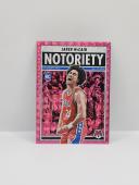 2024-25 PANINI MOSAIC JARED MCCAIN ''NOTORIETY'' PINK 064/149 ROOKIE