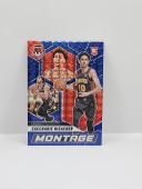 2024-25 PANINI MOSAIC ZACCHARIE RISACHER ''MONTAGE'' BLUE 161/199 ROOKIE
