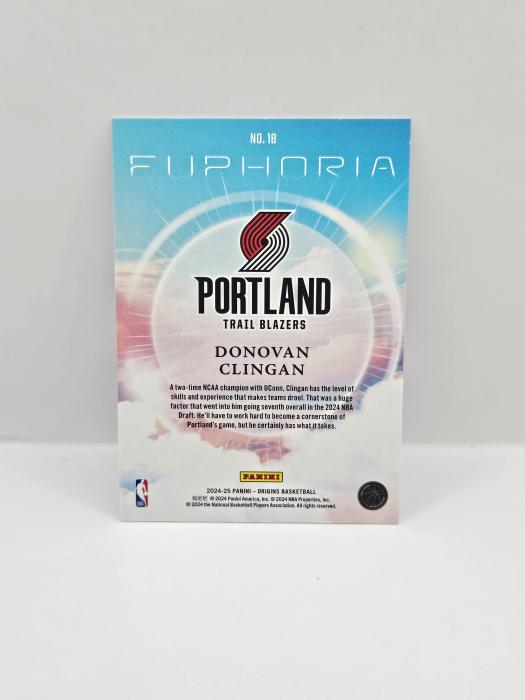 PANINI ORIGINS DONOVAN CLINGAN ''EUPHORIA'' ROOKIE