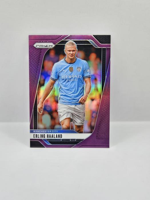 2024/25 PANINI PRIZM EPL ERLING HAALAND PURPLE 