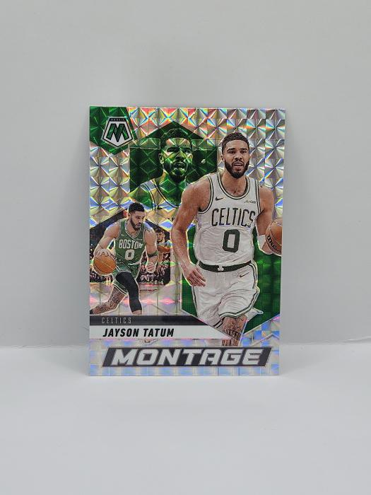 2024-25 PANINI MOSAIC BASKETBALL JAYSON TATUM ''MONTAGE'' MOSAIC PARALLEL 