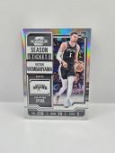2023-24 PANINI CONTENDERS OPTIC VICTOR WEMBANYAMA ''SEASON TICKET'' SILVER 