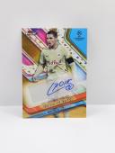 2024-25  TOPPS CHROME FINEST OSCAR GLOUKH AUTOGRAPH GOLD REFRACTOR 33/50 