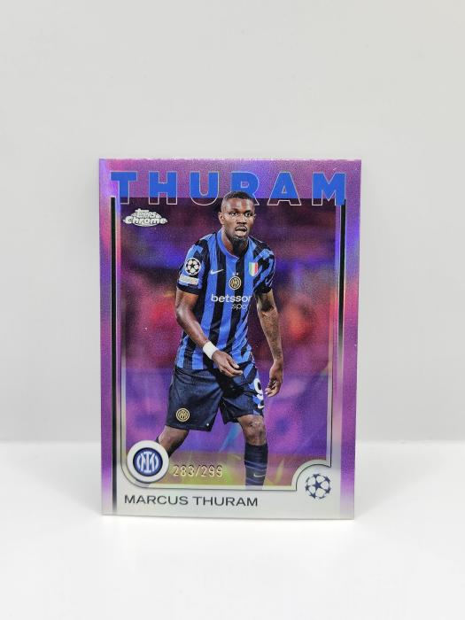 2024/25 TOPPS CHROME UEFA CLUB COMPETITIONS MARCUS THURAM 283/299