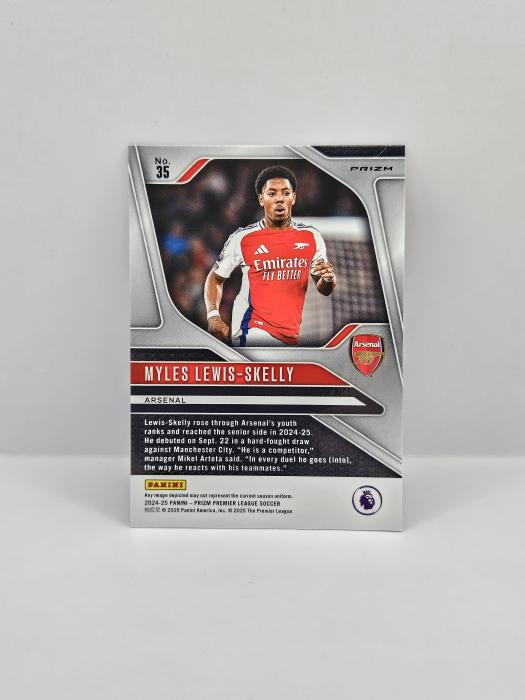 2024-25 PANINI PRIZM EPL CHOICE MYLES LEWIS-SKELLY RED/WITE/BLUE ROOKIE