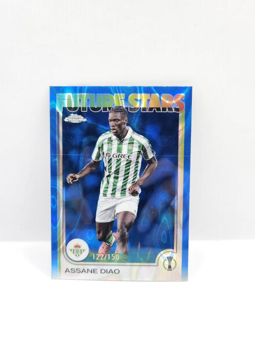 2024/25 TOPPS CHROME UEFA CLUB COMPETITIONS ASSANE DIAO ''FUTURE STARS'' 122/150