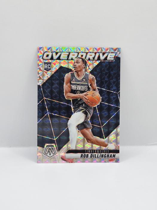 2024-25 PANINI MOSAIC BASKETBALL ROB DILLINGHAM ''OVERDRIVE'' MOSAIC PARALLEL ROOKIE