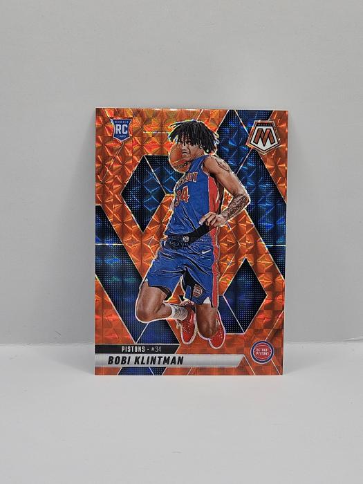 2024-25 PANINI MOSAIC BOBI KLINTMAN ORANGE 211/249 ROOKIE