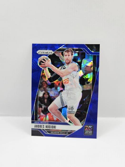 2024-25 PANINI PRIZM EUROLEAGUE ANDRES NOCIONI BLUE CRACKED ICE 048/125