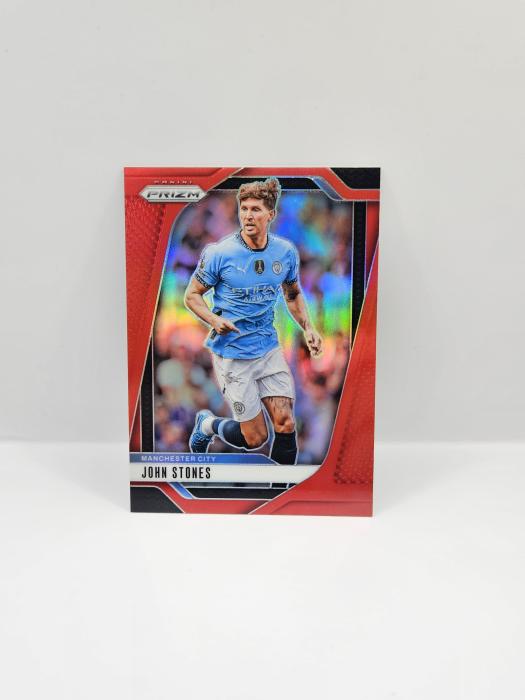 2024-25 PANINI PRIZM EPL JOHN STONES RED 174/199