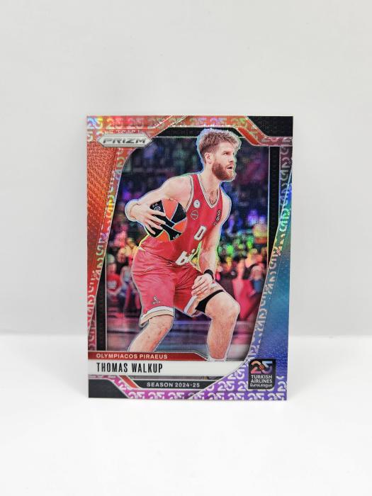 2024-25 PANINI PRIZM EUROLEAGUE THOMAS WALKUP ''25TH ANNIVERSARY''
