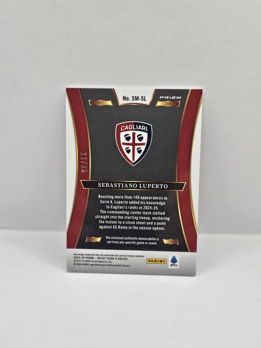2024-25 PANINI SELECT SERIE A SEBASTIANO LUPERTO TIE-DYE PATCH 21/25 