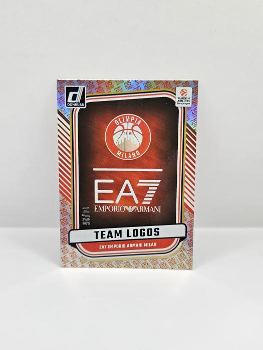 24-25 PANINI DONRUSS EUROLEAGUE ARMANI ''TEAM LOGOS'' 25TH ANNIVERSARY 14/25