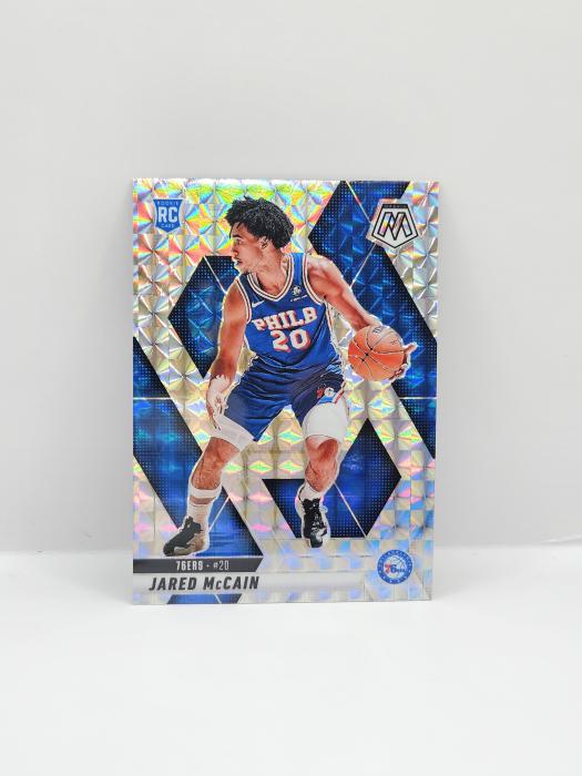 2024-25 PANINI MOSAIC JARED MCCAIN  MOSAIC PARALLEL ROOKIE