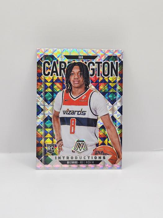 2024-25 PANINI MOSAIC BASKETBALL BUB ''INTRODUCTIONS'' MOSAIC PARALLEL ROOKIE 