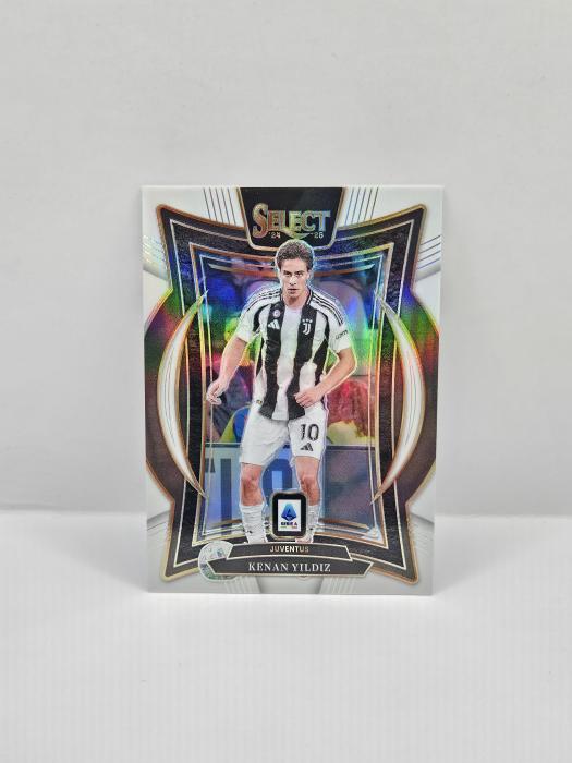 2024-25 PANINI SELECT SERIE A KENAN YILDIZ WHITE 12/20  TERRACE LEVEL
