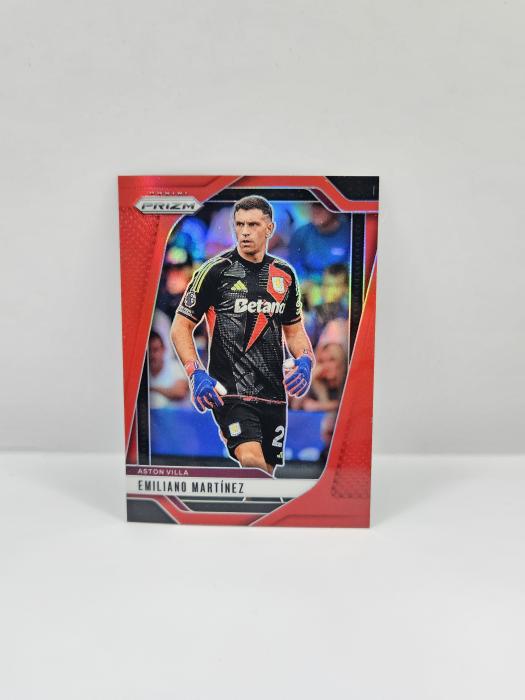 2024-25 PANINI PRIZM EPL EMILIANO MARTINEZ RED 125/199